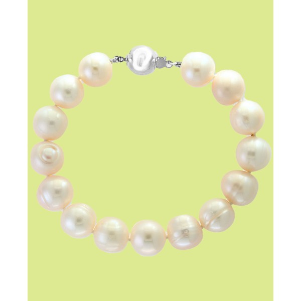 Cultured Freshwater Pearl (11mm) Bracelet