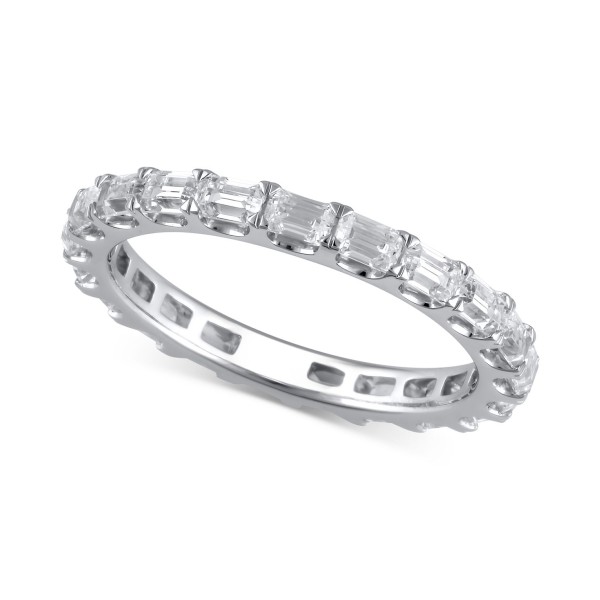Diamond Band (2 ct) in 14k White Gold