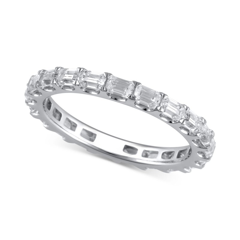 Diamond Band (2 ct) in 14k White Gold