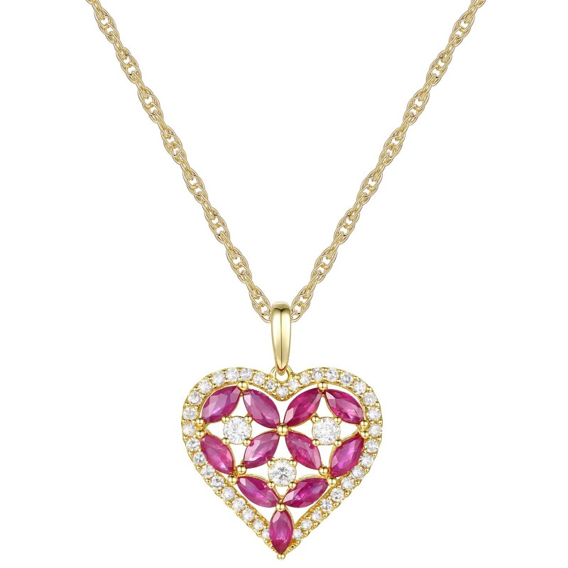 Diamond (1/3 ct) Heart 18