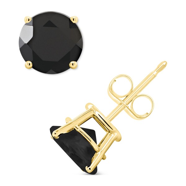 Labradorite Stud Earrings in 14k Gold