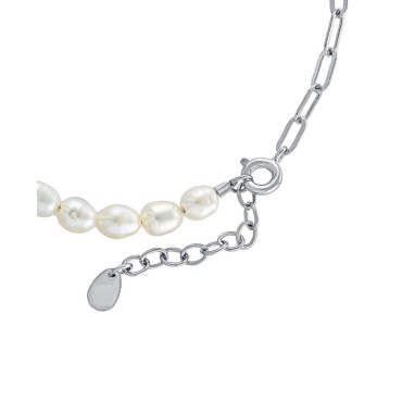 4-5MM Potato Pearl and Chain 7.5 4-5MM Potato Pearl and Chain 7.5