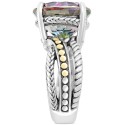 Statement Ring (12-5/8 ct) Ring in Sterling Silver & 18k Gold