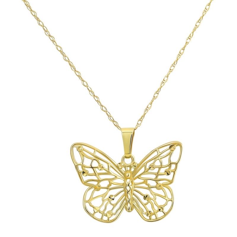 Filigree Openwork Butterfly 18