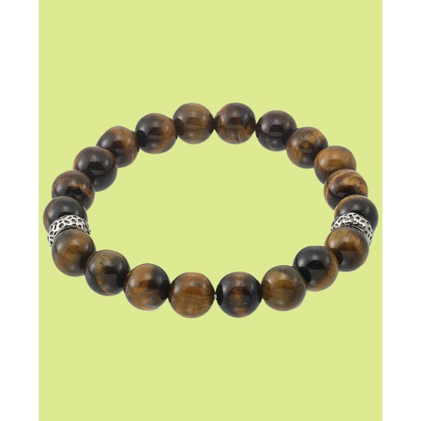 (10mm) Stretch Bracelet in Stainless Steel