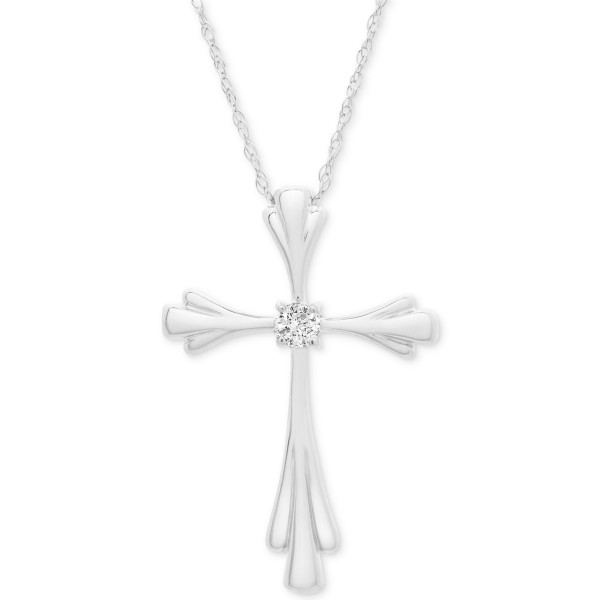 Diamond Accent Cross 18