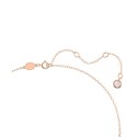 Rose Gold-Tone Crystal Lariat Necklace, 14-7/8