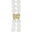 Cultured Freshwater Pearl (6-7mm) Double Strand 18