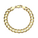 Cuban Chain Link Bracelet in 10k Gold Cuban Chain Link Bracelet in 10k Gold