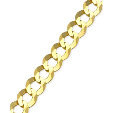 Cuban Chain Link Bracelet in 10k Gold Cuban Chain Link Bracelet in 10k Gold
