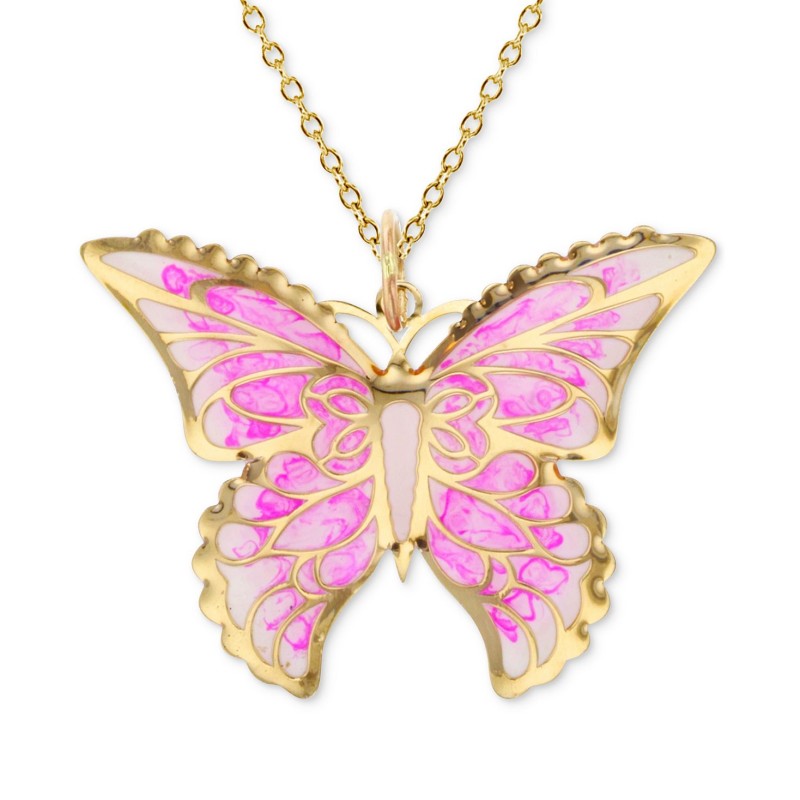Enamel Ombré Butterfly 18 Enamel Ombré Butterfly 18