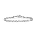 Diamond Tennis Bracelet (2 ct) in 10k White Gold