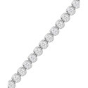 Diamond Tennis Bracelet (2 ct) in 10k White Gold