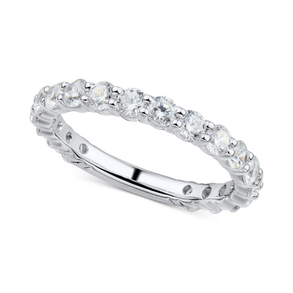Diamond Anniversary Band (1-1/2 ct) in 14k White Gold