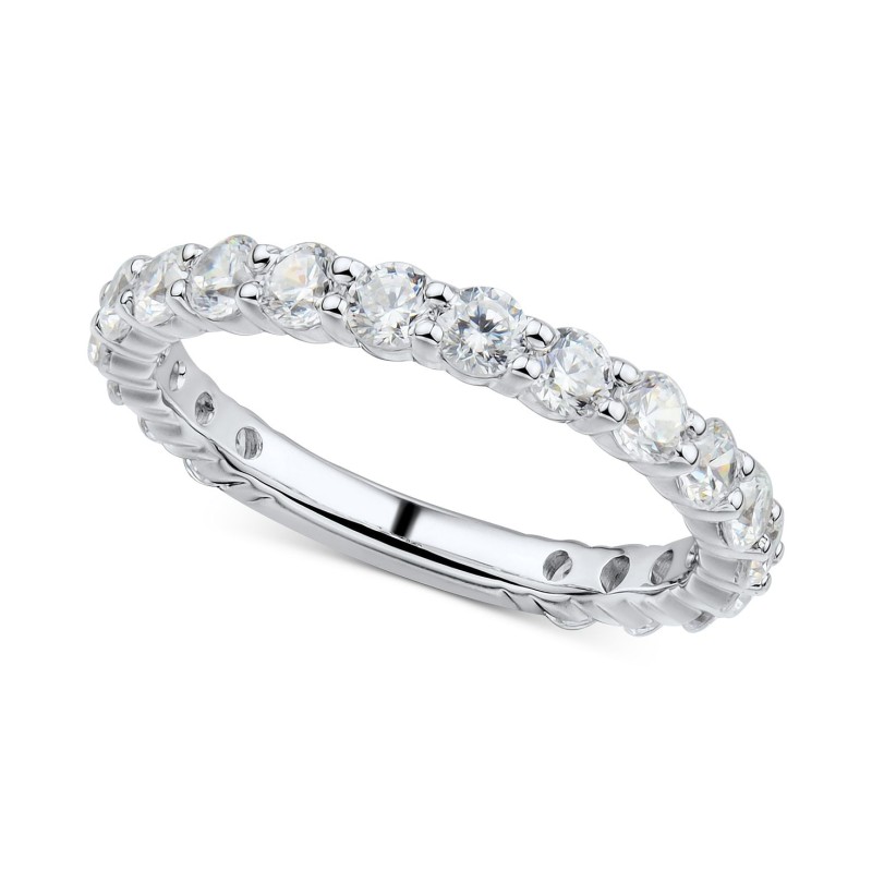 Diamond Anniversary Band (1-1/2 ct) in 14k White Gold