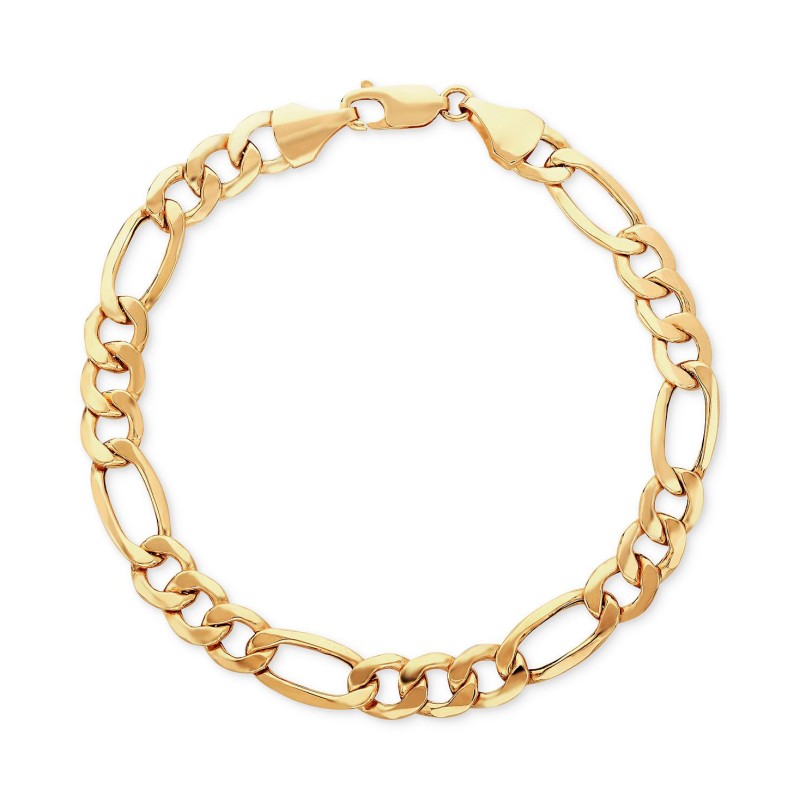 Men's Link Bracelet in 10k Gold