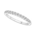 Diamond Pave Band (1/2 ct) in 14K White Gold or Yellow Gold
