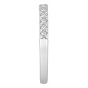 Diamond Pave Band (1/2 ct) in 14K White Gold or Yellow Gold